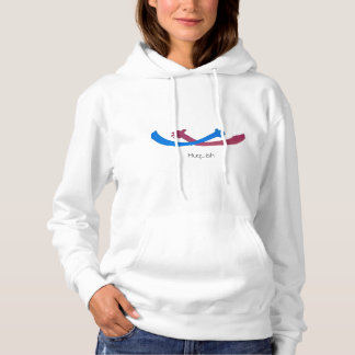 Hug…ish Graphic Hoodie – Playful hugging arms T Shirt