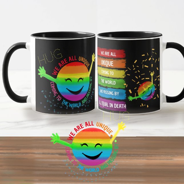 HUG LGBT PRIDE Sunshine Mugg (HUG LGBT PRIDE Sunshine Mug)