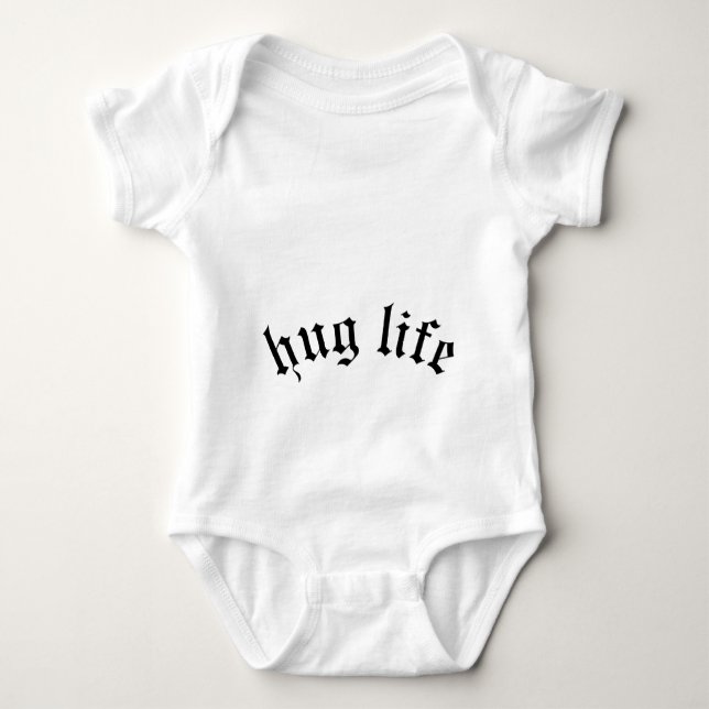 Hug Life Bodydräkt Baby Cute One-Biet 0-24 månader T Shirt (Framsida)