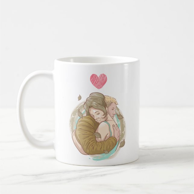 Hug lite enkel kaffemugg (Vänster)