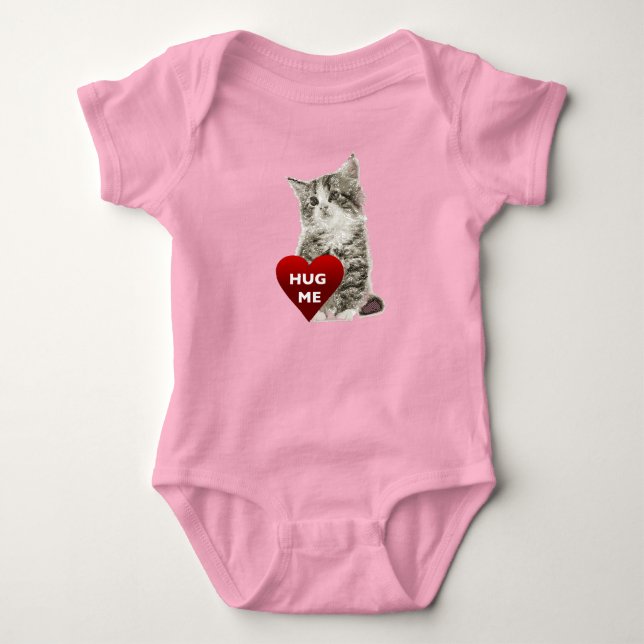 Hug Me - Baby Jersey Bodykostym T Shirt (Framsida)