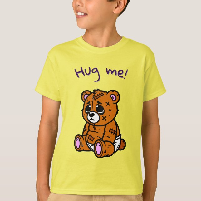 Hug me Bear T Shirt (Framsida)