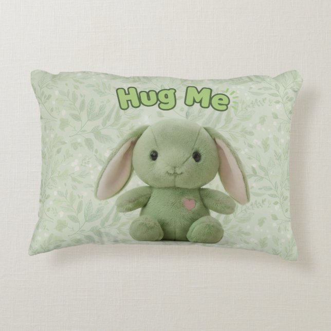 Hug Me Bunny Pillow Prydnadskudde (Baksidan)