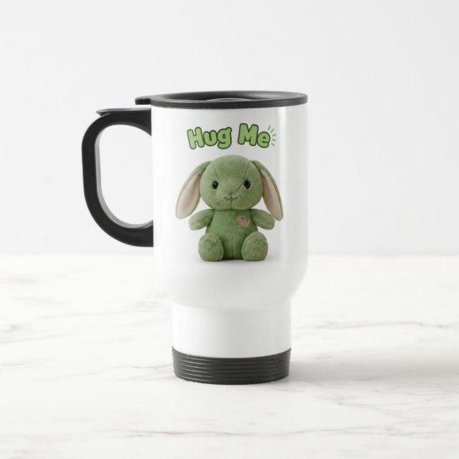 Hug Me Bunny Travel Mug Resemugg (Vänster)