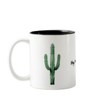 Hug Me Cactus Mugg - Fin och fet design