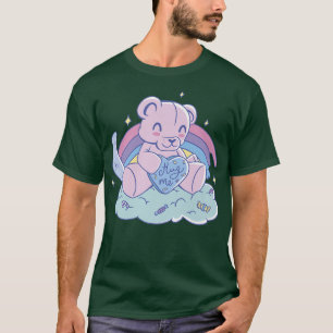 Hug Me Cute Kawaii Bear Pastel Goth Anime Fairy Ke T Shirt