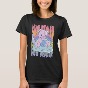 Hug Me Cute Teddy Rainbow Kärlek Hug Dealer Cute T Shirt