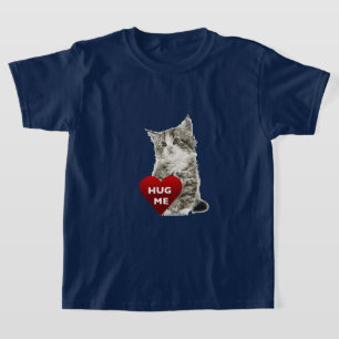 Hug Me - Girls grundläggande T-Shirt