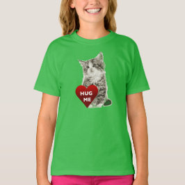 Hug Me - Girls grundläggande T-Shirt