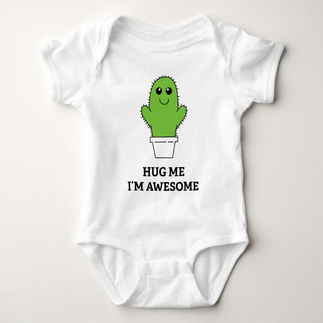 Hug Me jag är Fantastisk T Shirt (Framsida)