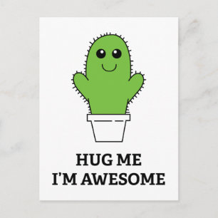 Hug Me jag är Fantastisk Vykort