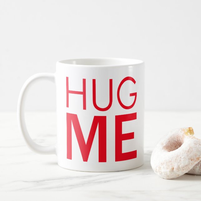 Hug me kaffemugg (Med munk)