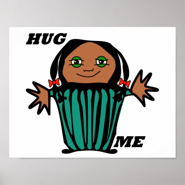 HUG ME POSTER (Framsidan)