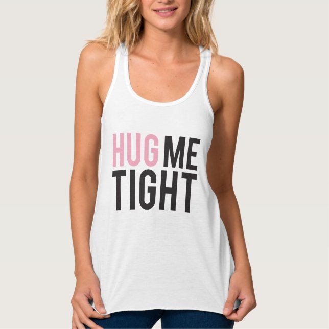 Hug Me Tight Linne Med Racerback (Framsida)