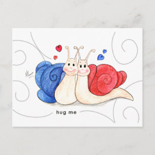 Hug Me Vykort