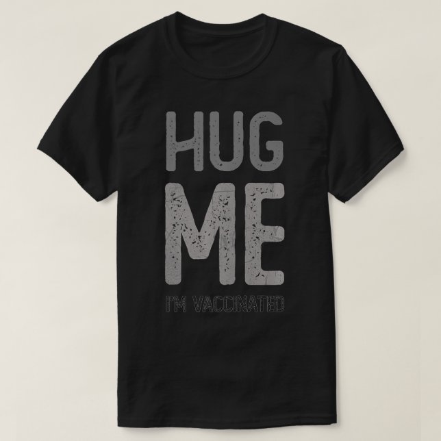 HUG MIG JAG VACCINERAT Vaccine Team Awareness C T Shirt (Design framsida)
