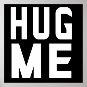 Hug mig poster