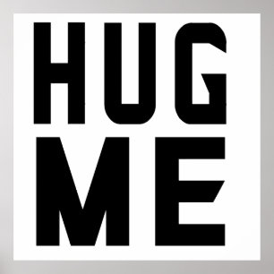 Hug mig poster