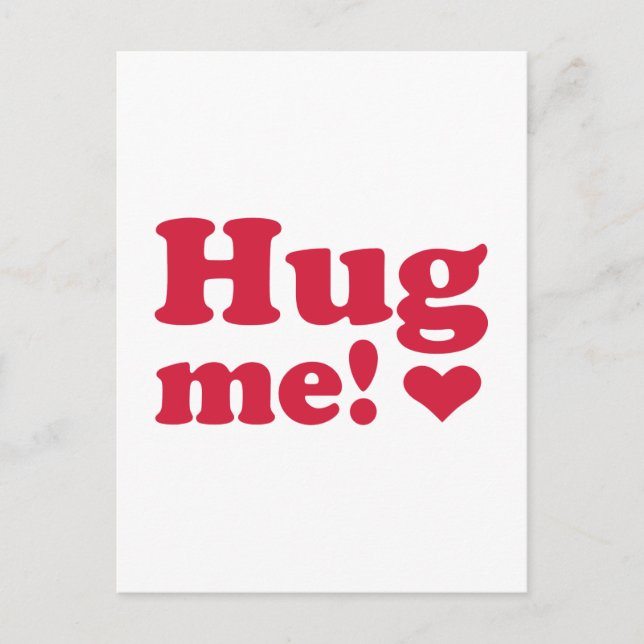 Hug mig vykort (Framsida)