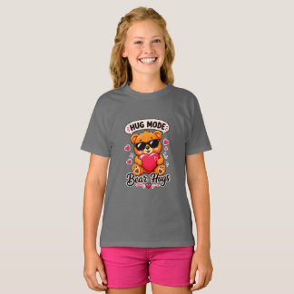 Hug Mode Björn Kramar Tjej T-Shirt