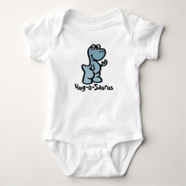 Hug-o-Saurus Dino Glädje Baby Kroppsoverall T Shirt