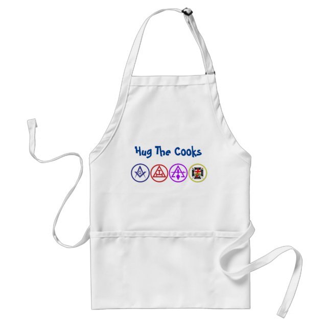 Hug the Cook Masonic Förkläde (Framsidan)