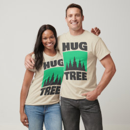 Hug Träd - Kärlek Forest Graphic T Shirt