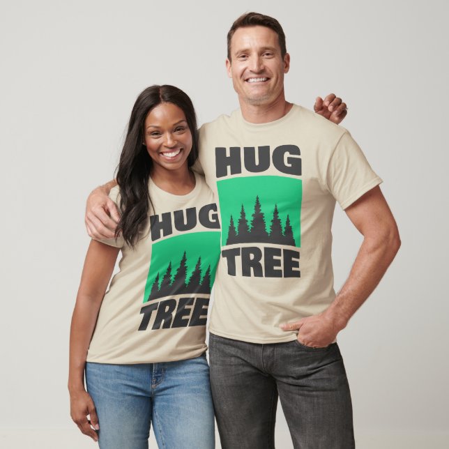 Hug Träd - Kärlek Forest Graphic T Shirt (Unisex)
