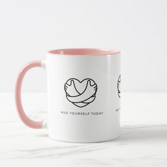Hug Yourself i dag Mugg (Vänster)