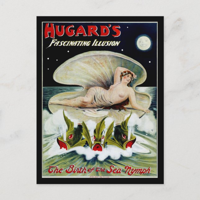 Hugards ~ Sea Nymph Vykort (Framsida)