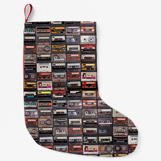 Huge collection of audio cassettes. Retro musical  Liten Julstrumpa (Framsidan)