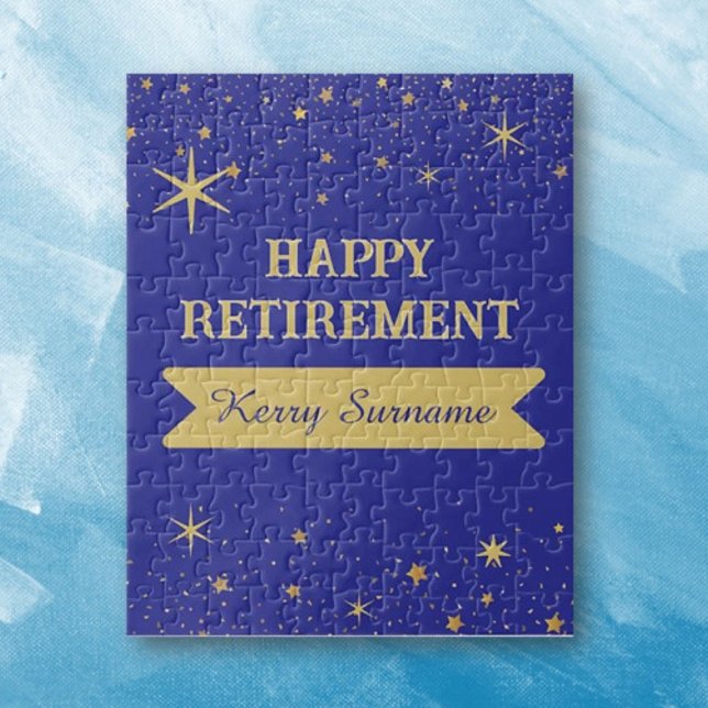 Huge Congrats! Happy retirement Personalized  Pussel (Skapare uppladdad)