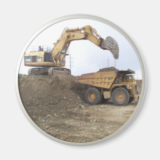 Huge Excavator/Lastbil Magnet