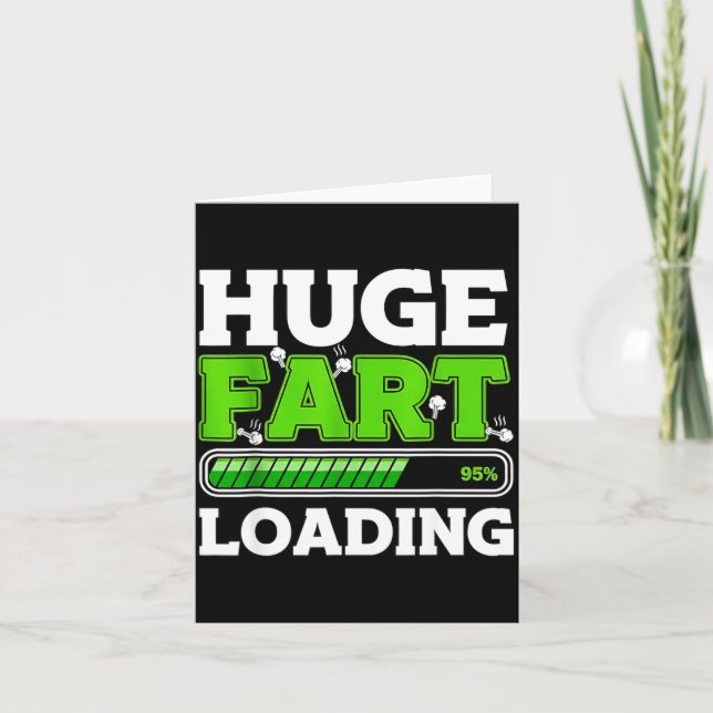 Huge Fart 95% Loading  Kort (Framsida)
