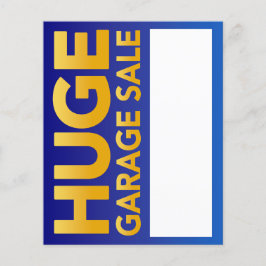 "Huge Garage Sale" Flyer