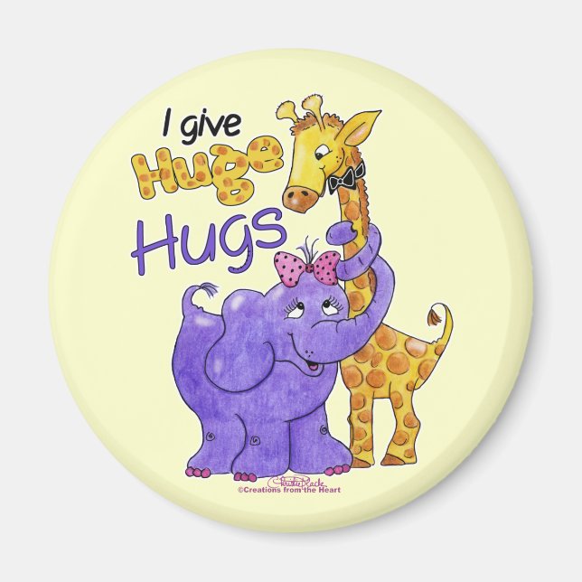 Huge Hugs Magnet (Framsidan)