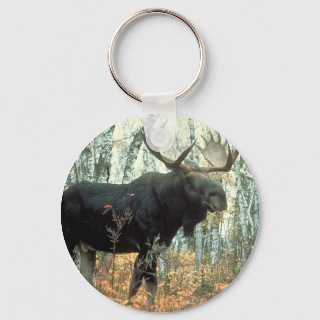 Huge Moose Nyckelring (Framsida)