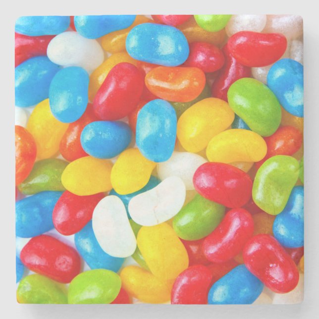 Huge Pile of Candy Jelly Beans Stenunderlägg (Framsidan)