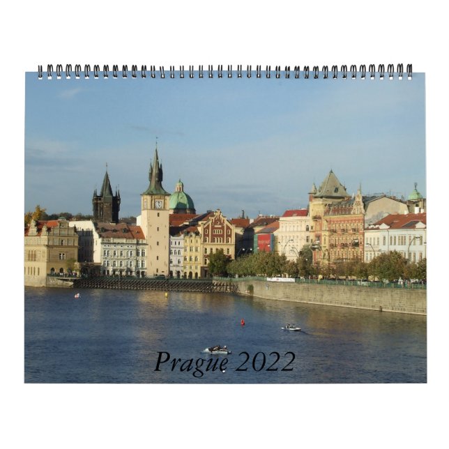 Huge Prague 2022 Calendar Kalender (Omslag)