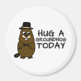 Hugga en grundtråd i dag magnet