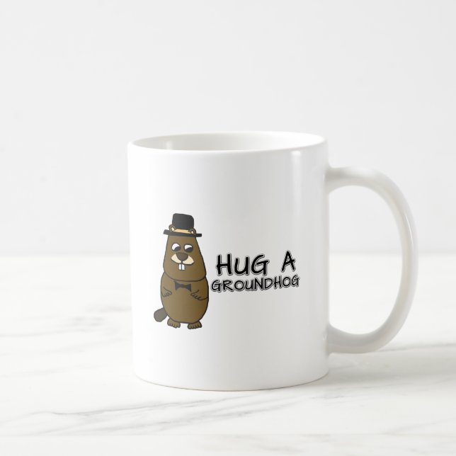 Hugga en grundtråd kaffemugg (Höger)