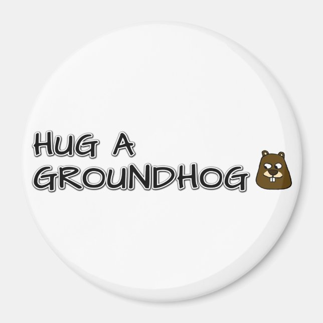 Hugga en grundtråd magnet (Framsidan)