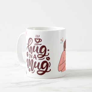 Hugga i en Mugg Cute Couple Valentine Day