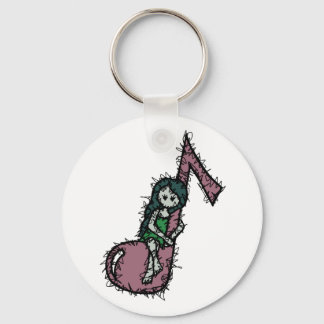 Hugga Music Nyckelring