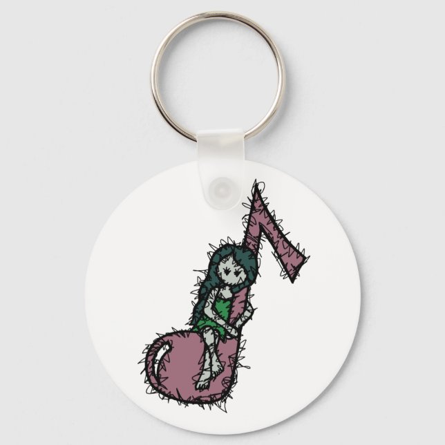 Hugga Music Nyckelring (Framsida)