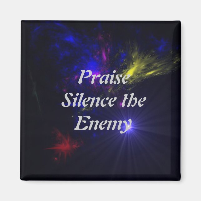 Hugga tyst om Enemy SUPERNOVA-inspirationen Magnet (Framsidan)
