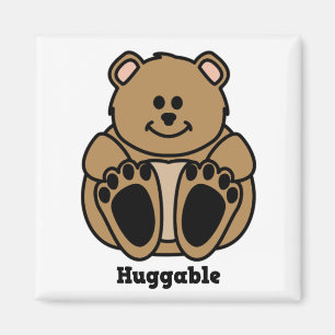Huggable björnmagnet magnet