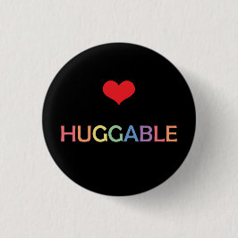 Huggable knäppas mammabjörnpride knapp