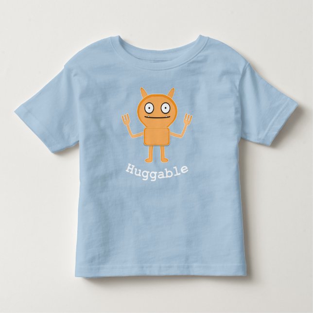 Huggable - Småbarn Bra Jersey T-Shirt (Framsida)