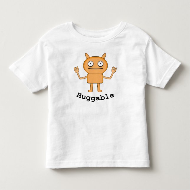 Huggable - Småbarn Bra Jersey T-Shirt (Framsida)